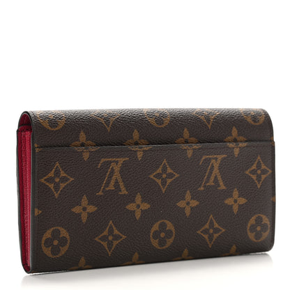 Louis Vuitton Monogram Sarah Wallet NM Fuchsia 3 of 7