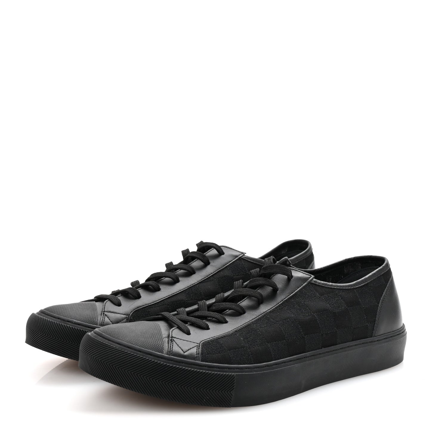Canvas Calfskin Damier Mens Tattoo Sneakers 9