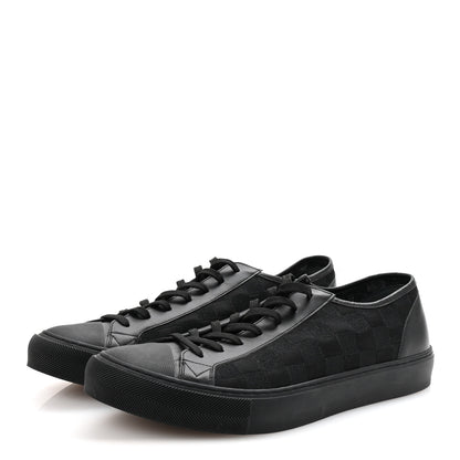 Louis Vuitton Canvas Calfskin Damier Mens Tattoo Sneakers 9 4 of 10