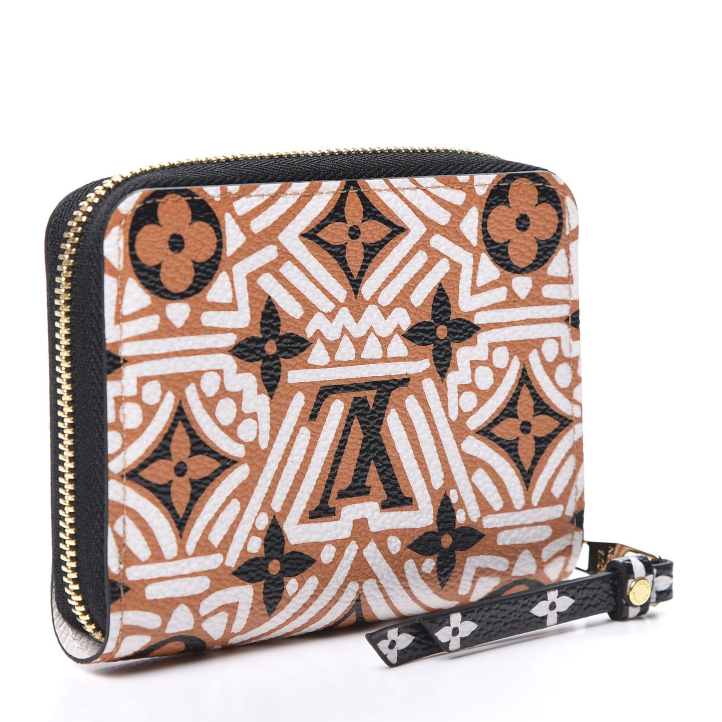 Monogram Giant Crafty Zippy Coin Purse Creme Caramel
