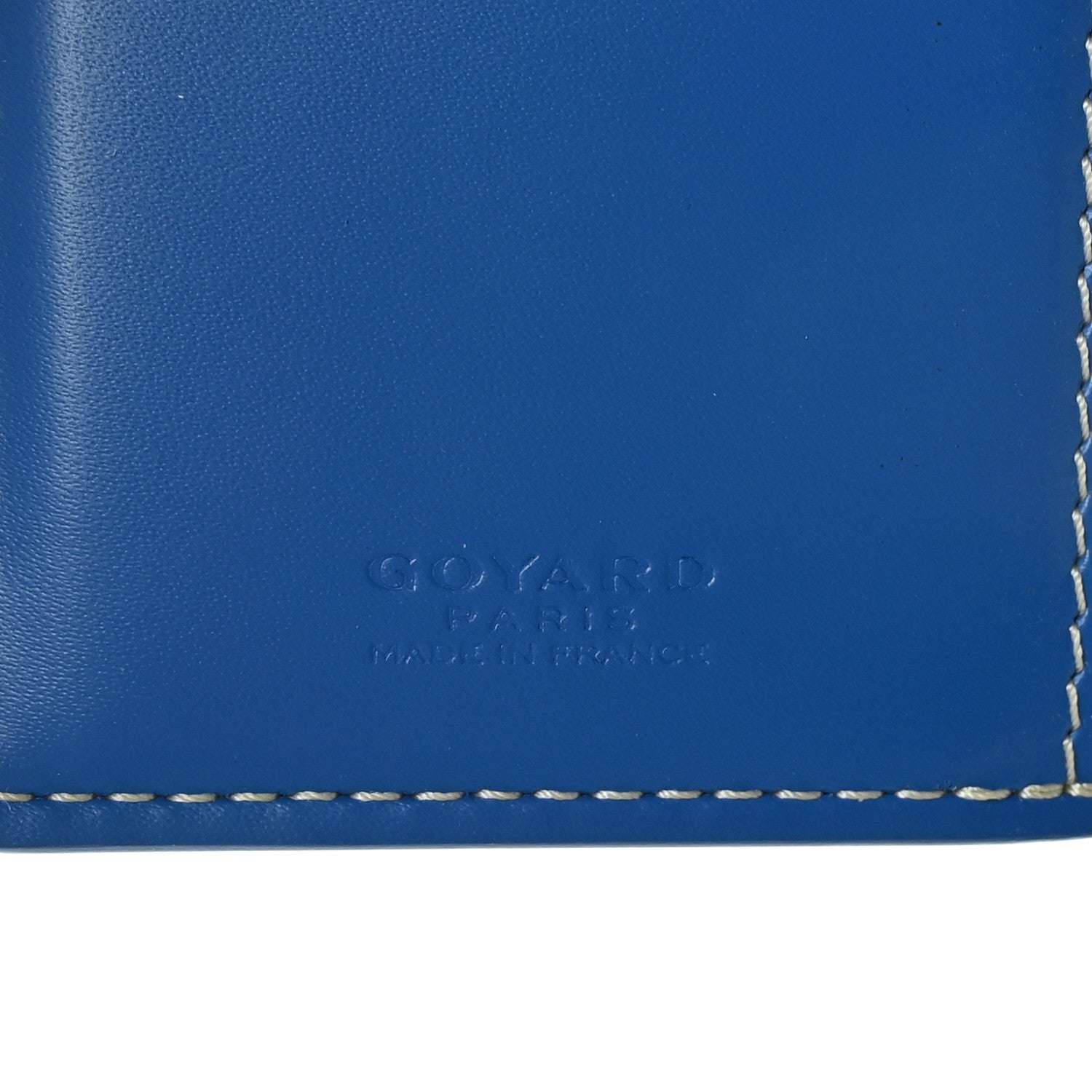 Goyard Goyardine Saint Pierre Card Holder Blue 8 of 8