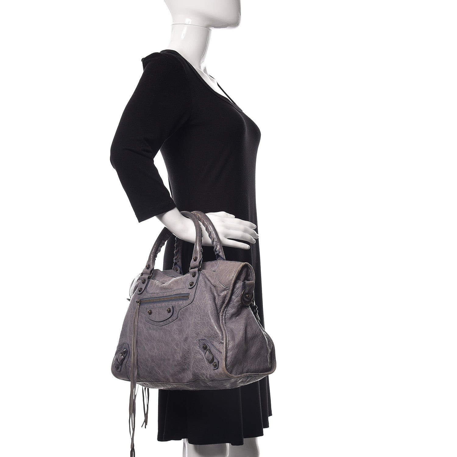 Balenciaga Agneau Classic Hardware City Jacynthe 3 of 15