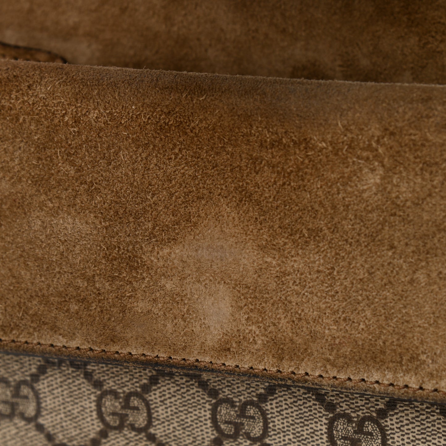 GG Supreme Monogram Mini Dionysus Shoulder Bag Taupe