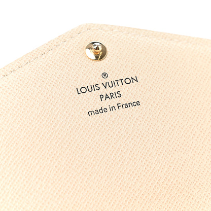 Louis Vuitton Damier Azur Sarah Wallet NM 6 of 8