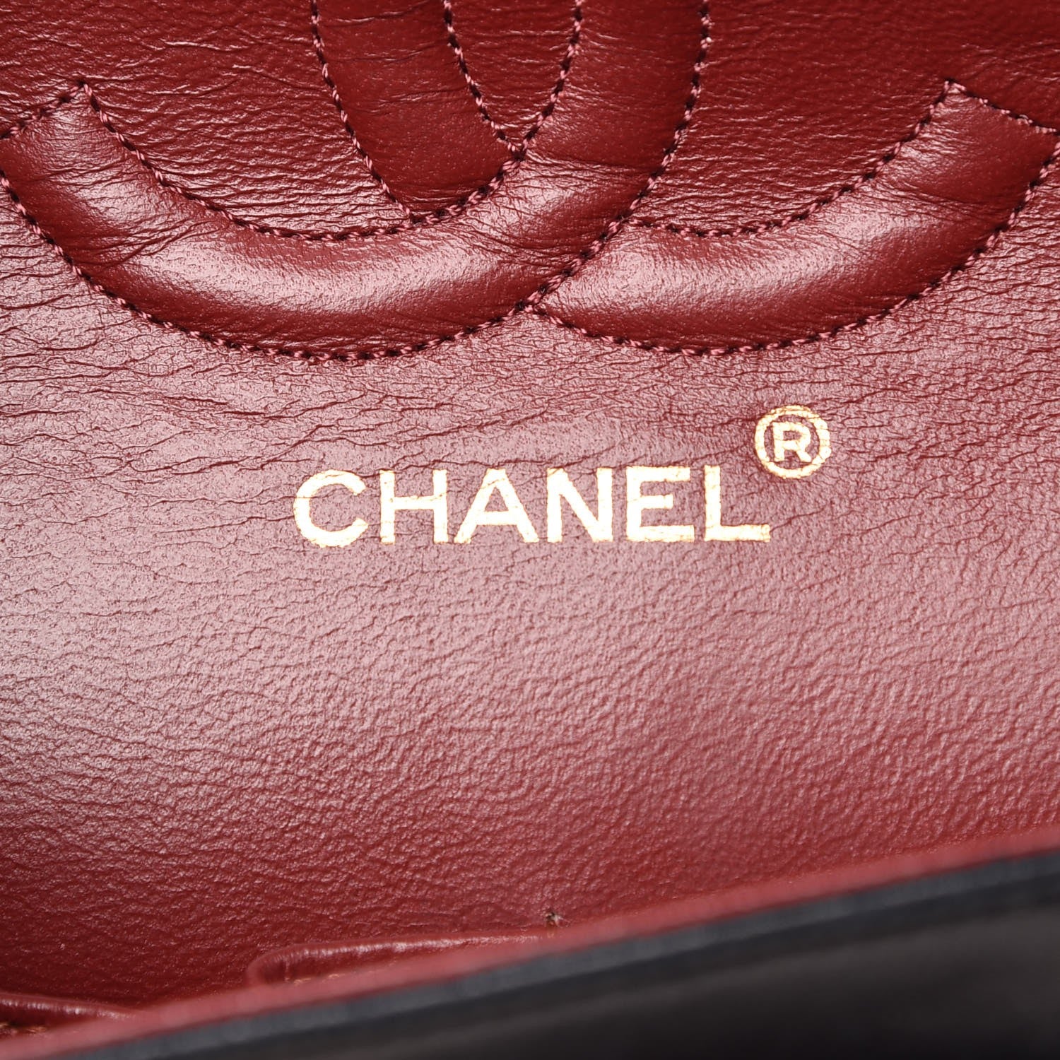 Chanel Lambskin Quilted Medium Double Flap Black 7 of 12