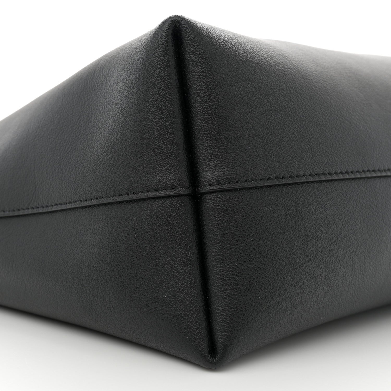 Saint Laurent Calfskin Large Shopping Tote Black 10 of 12