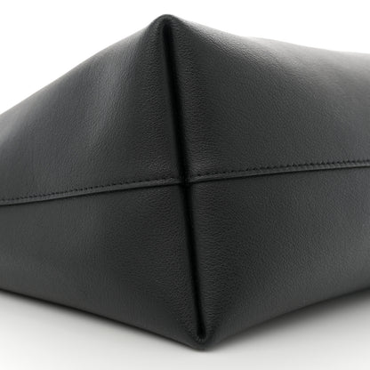 Saint Laurent Calfskin Large Shopping Tote Black 10 of 12