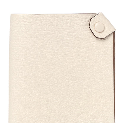 Hermes Chevre Mysore Tarmac PM Passport Holder Nata 8 of 11