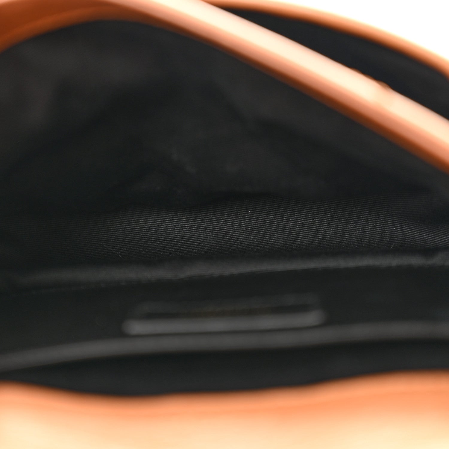 Saint Laurent Crinkled Calfskin Matelasse Monogram Baby Niki Chain Satchel Light Caramel 5 of 12