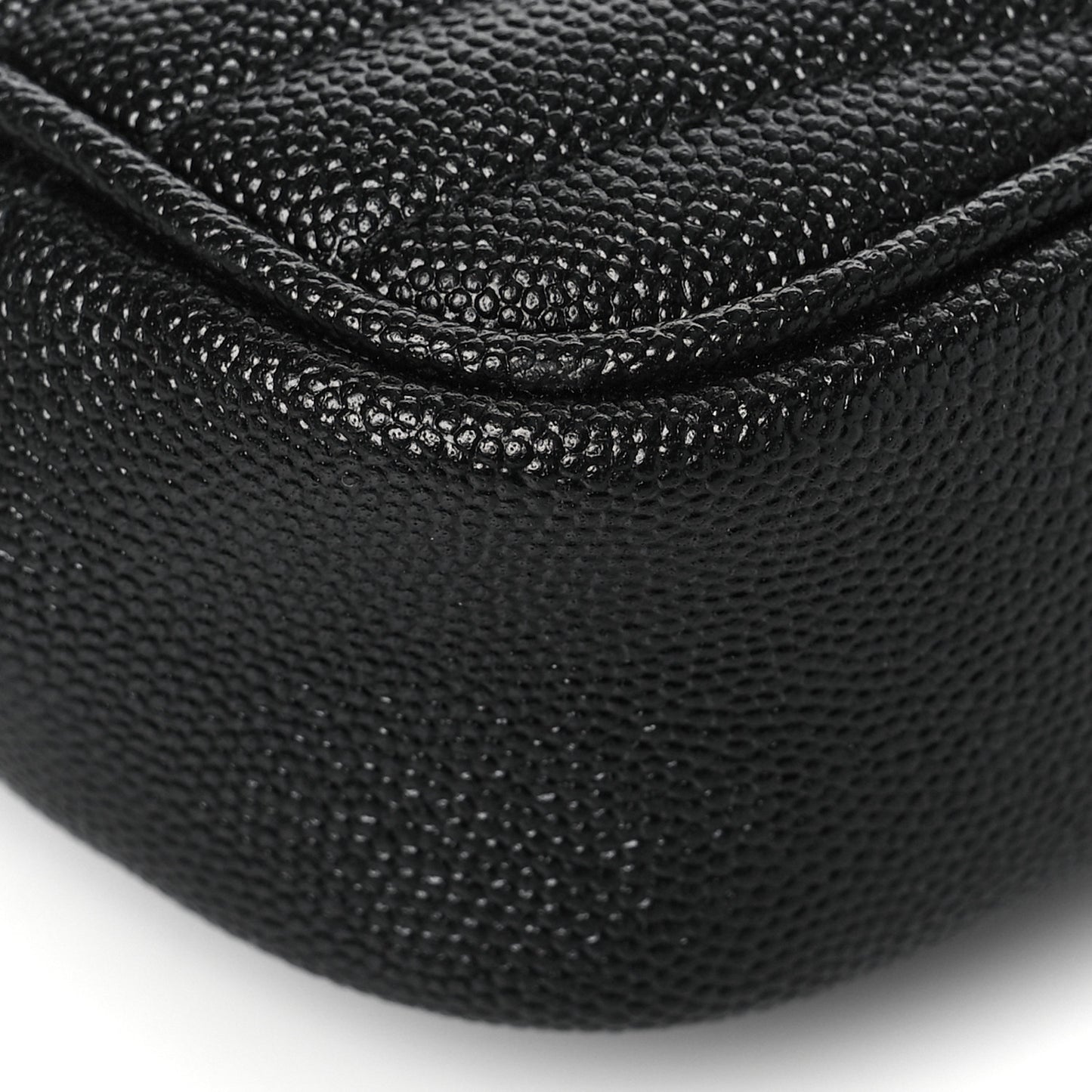 Grain De Poudre Matelasse Monogram Mini Lou Camera Bag Black