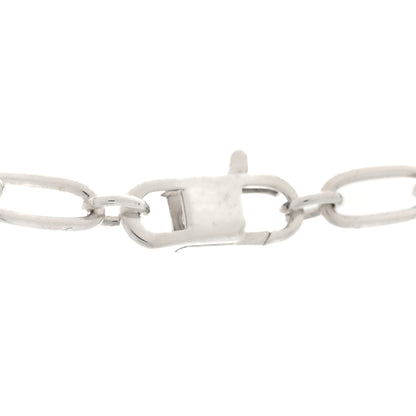 Tiffany Sterling Silver 1837 Double Lock Necklace 4 of 5