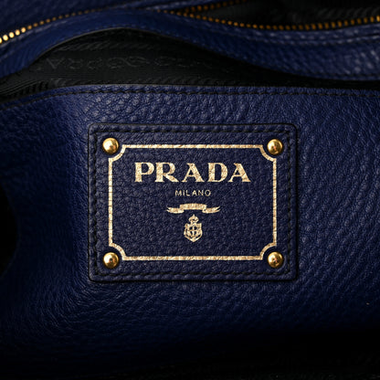 Prada Vitello Daino Hobo Bluette 6 of 12