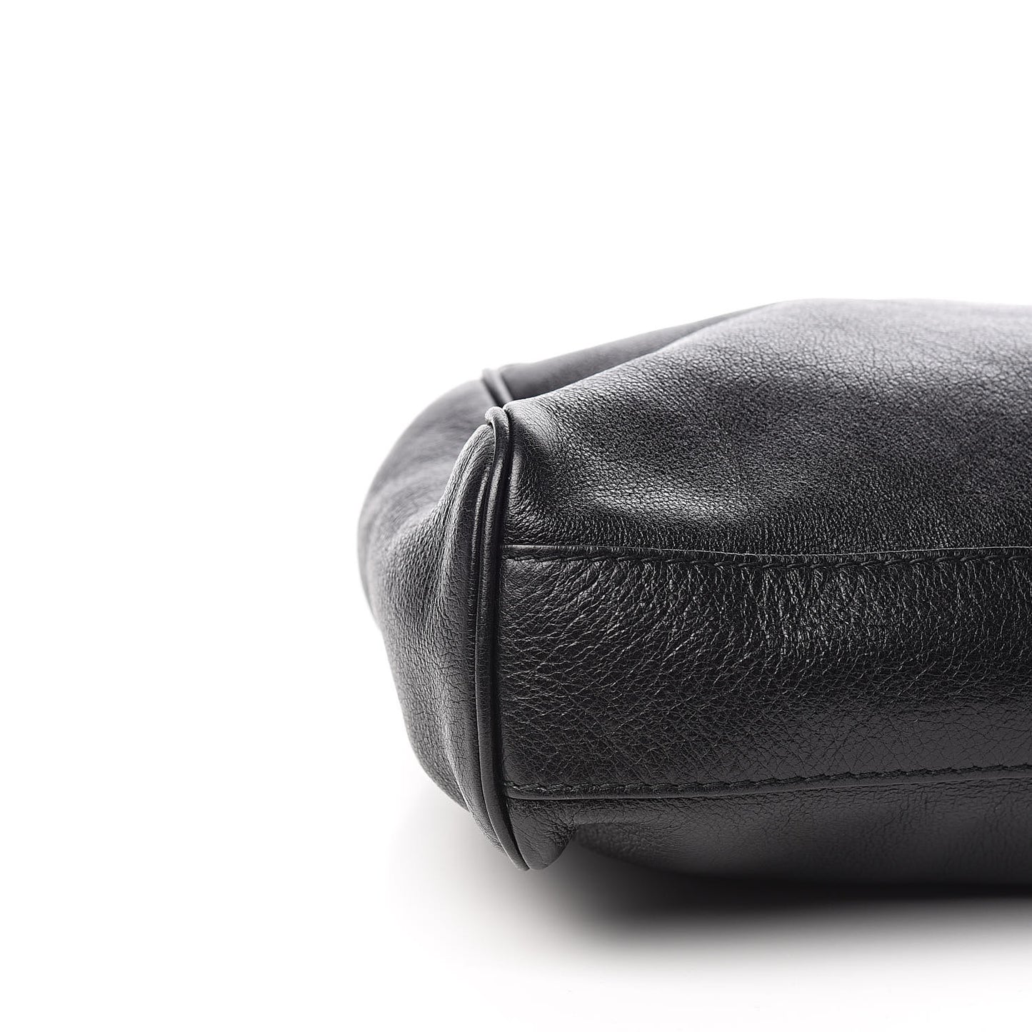 Calfskin Large Re(Belle) Top Handle Bag Black
