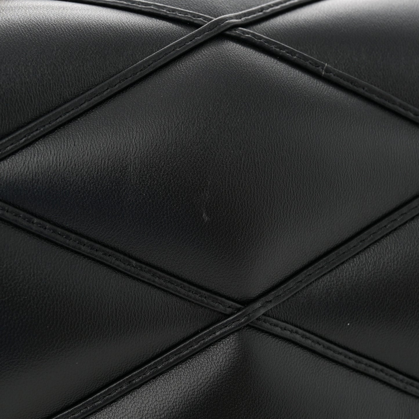 Lambskin Malletage Top Handle GO-14 GM Black