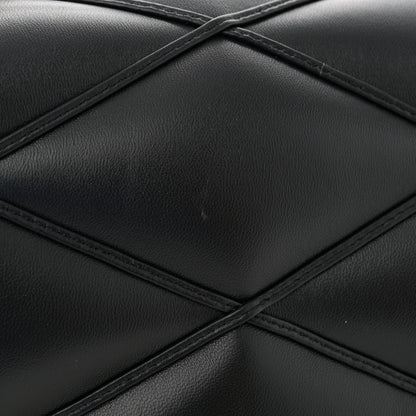 Louis Vuitton Lambskin Malletage Top Handle GO-14 GM Black 12 of 14