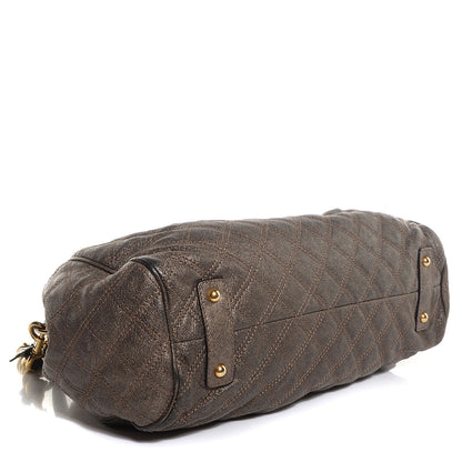 Marc Jacobs Quilted Coated Canvas Stam Grey 4 of 8