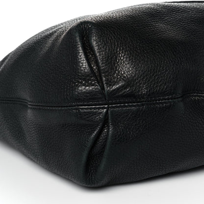 Gucci Pebbled Calfskin Soho Hobo Black 7 of 13