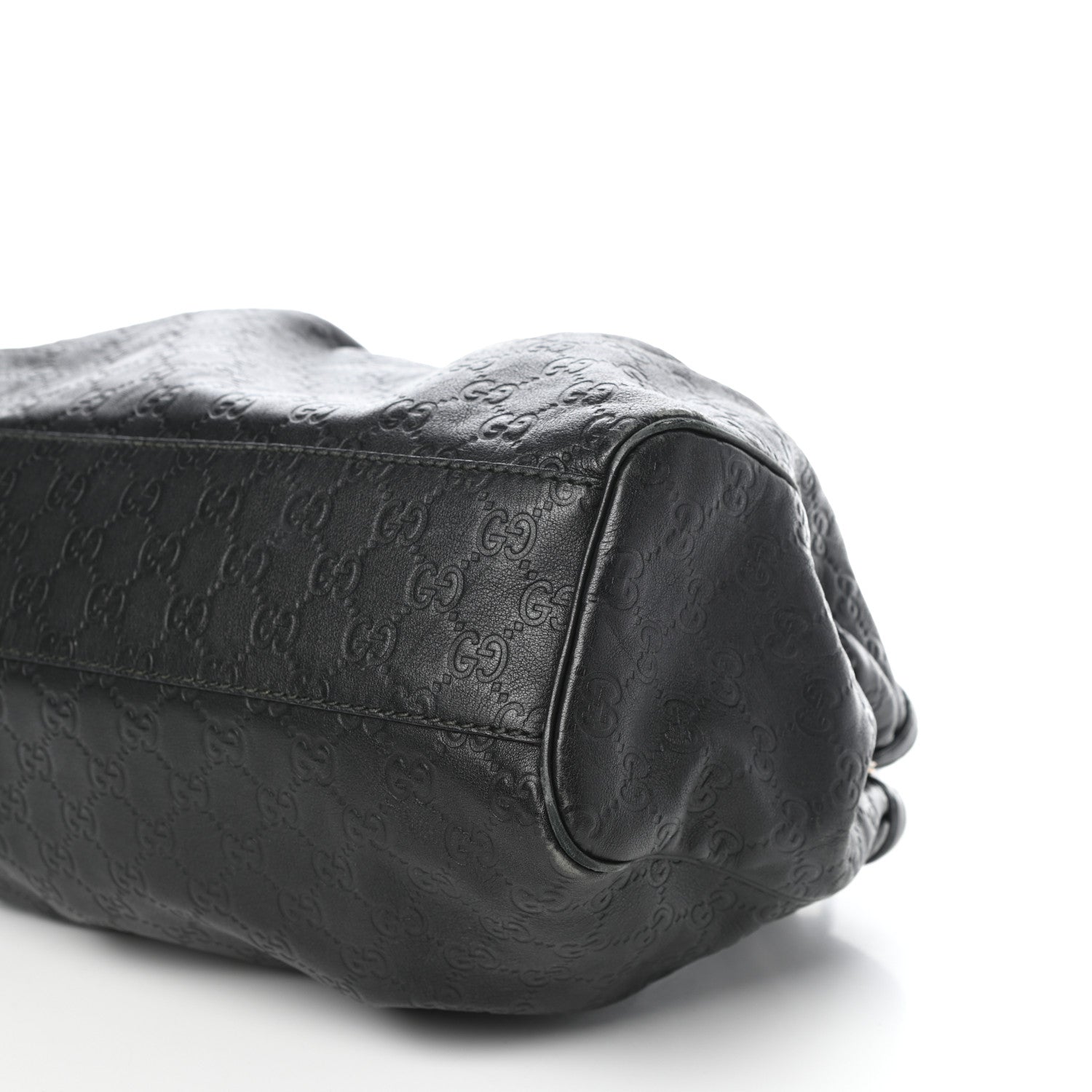 Gucci Guccissima Medium Sukey Tote Black 10 of 11