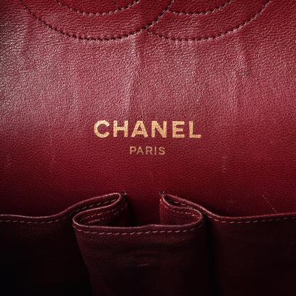 Chanel Lambskin Medium Mademoiselle Chain Double Flap Black 7 of 10