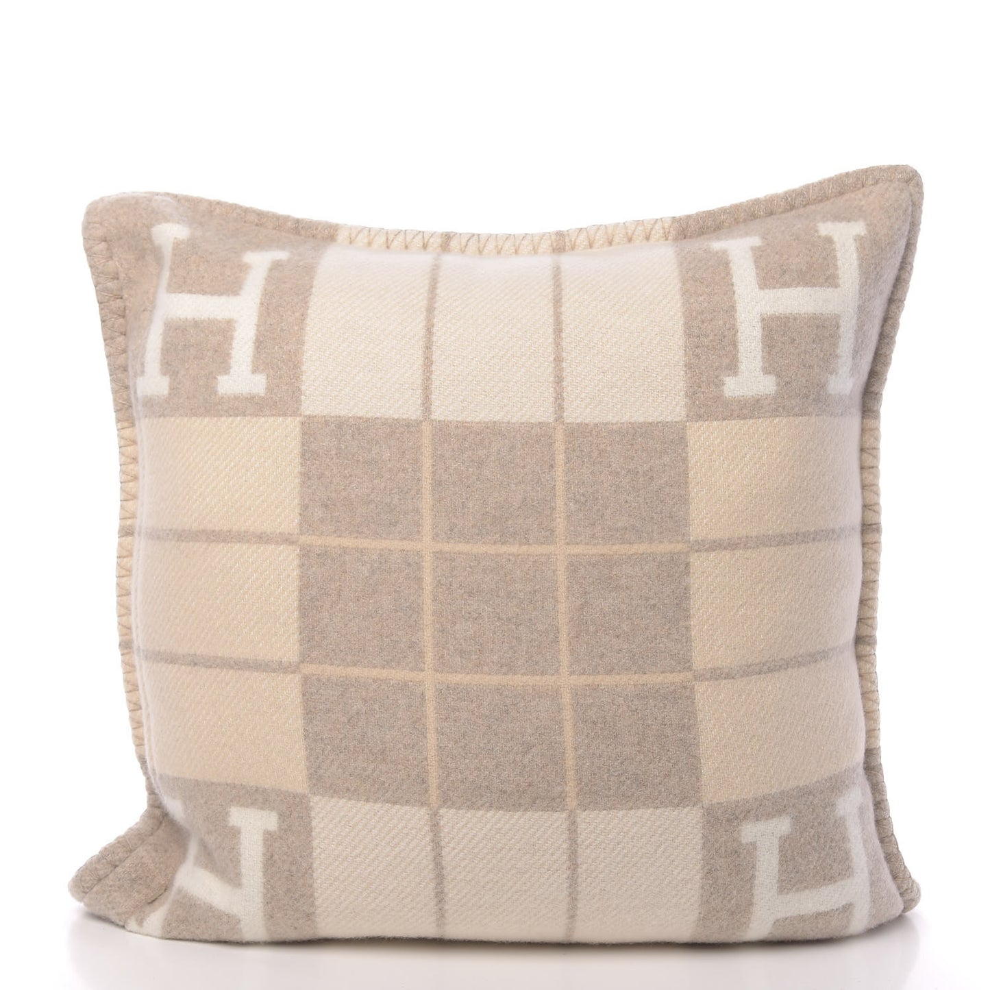 Wool Cashmere Avalon III Pillow PM Coco Camomille