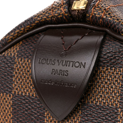 Louis Vuitton Damier Ebene Speedy 25 7 of 10