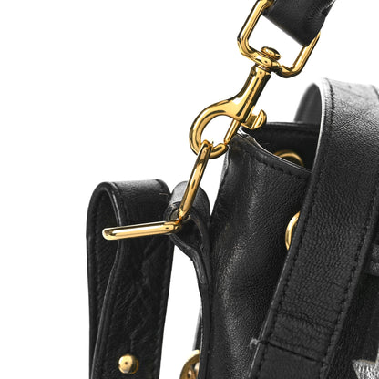 Saint Laurent Calfskin Star Small Emmanuelle Bucket Bag Black 9 of 11