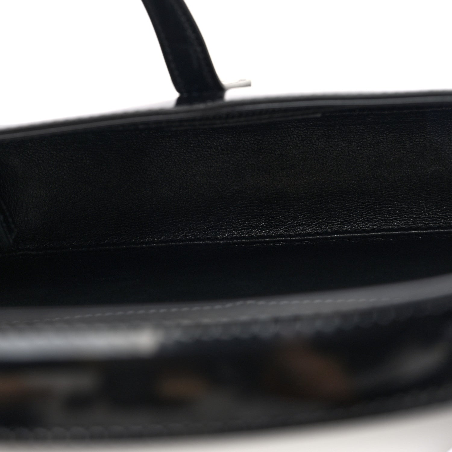 Saint Laurent Patent Le 5 A 7 Monochrome Hobo Black 5 of 9