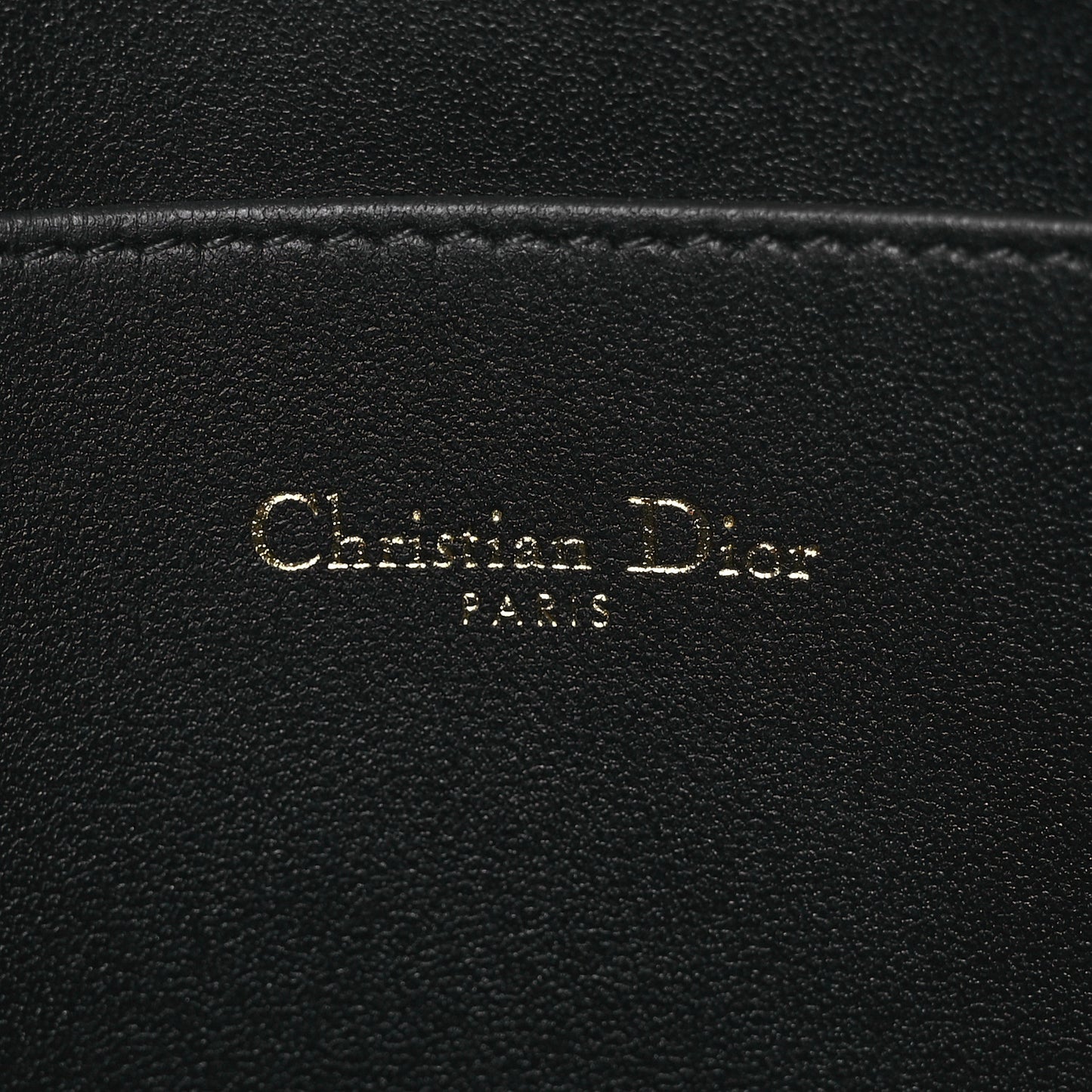 Supple Calfskin Cannage Large Caro Daily Pouch Black