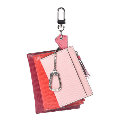 Louis Vuitton Epi Trio Card Case Wallet Rose Ballerine Rouge Fuchsia 1 of 8