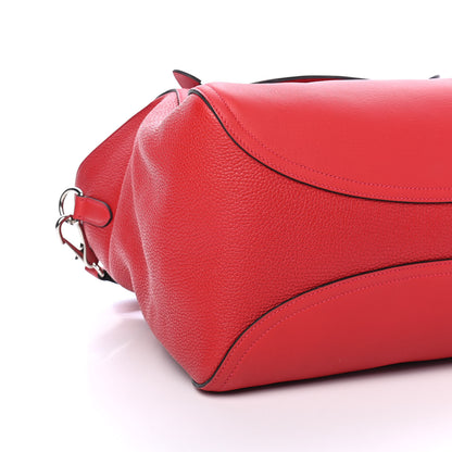 Hermes Swift Taurillon Clemence Oxer Rouge Casaque 5 of 9