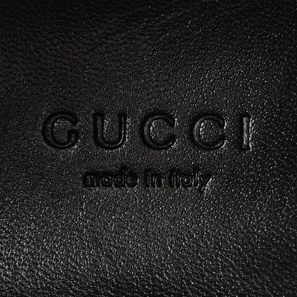 Gucci Flores Calfskin Horsebit Chain Ankle Boots 37 Black 7 of 13