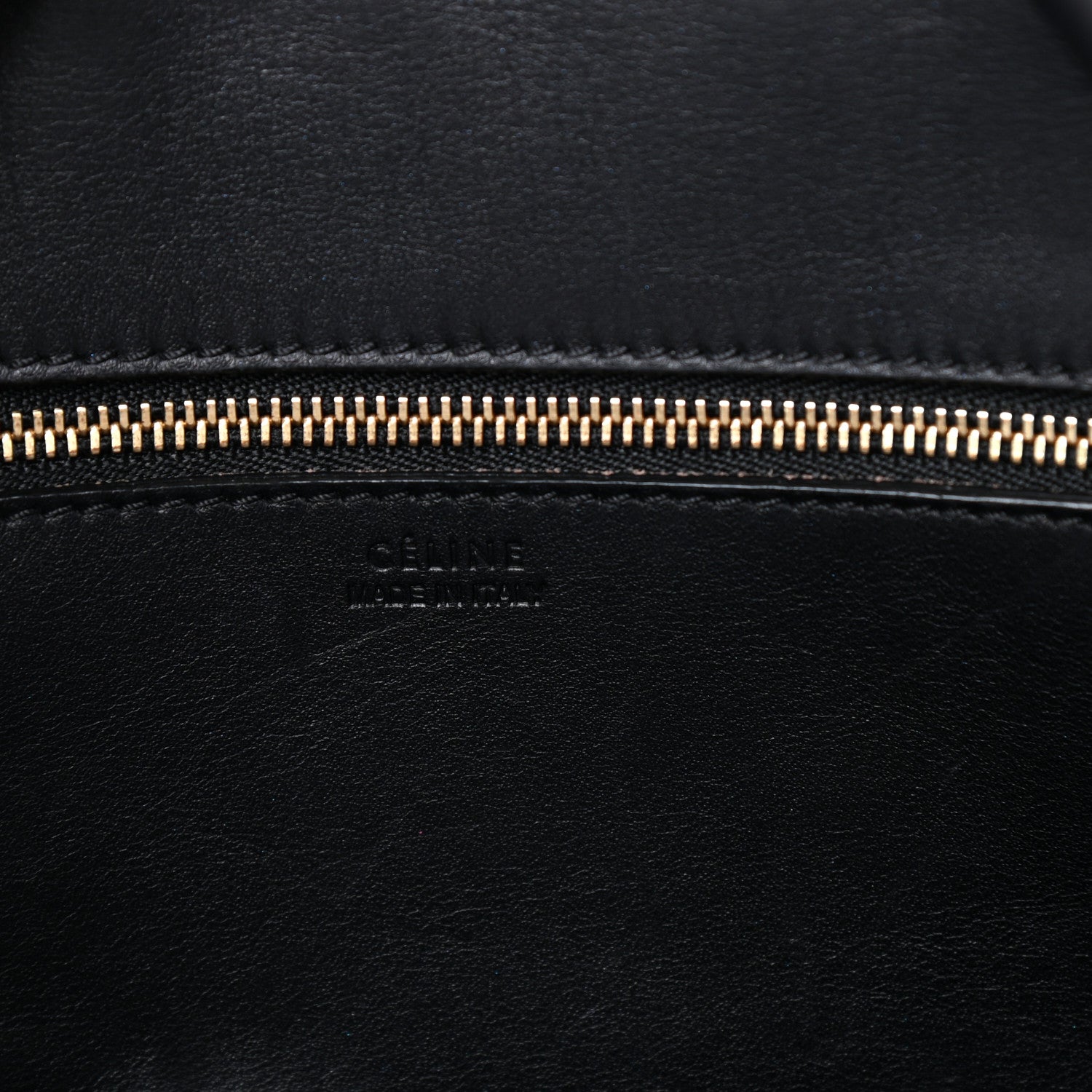 Celine Smooth Calfskin Small Tie Knot Tote Black 6 of 9