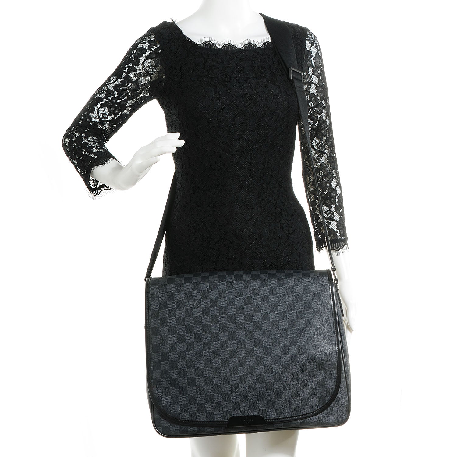 Louis Vuitton Damier Graphite Daniel GM 2 of 7