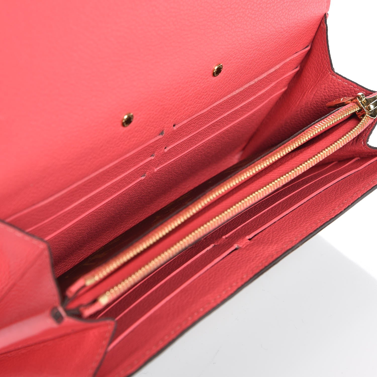 Louis Vuitton Monogram Pallas Wallet Litchi 5 of 9