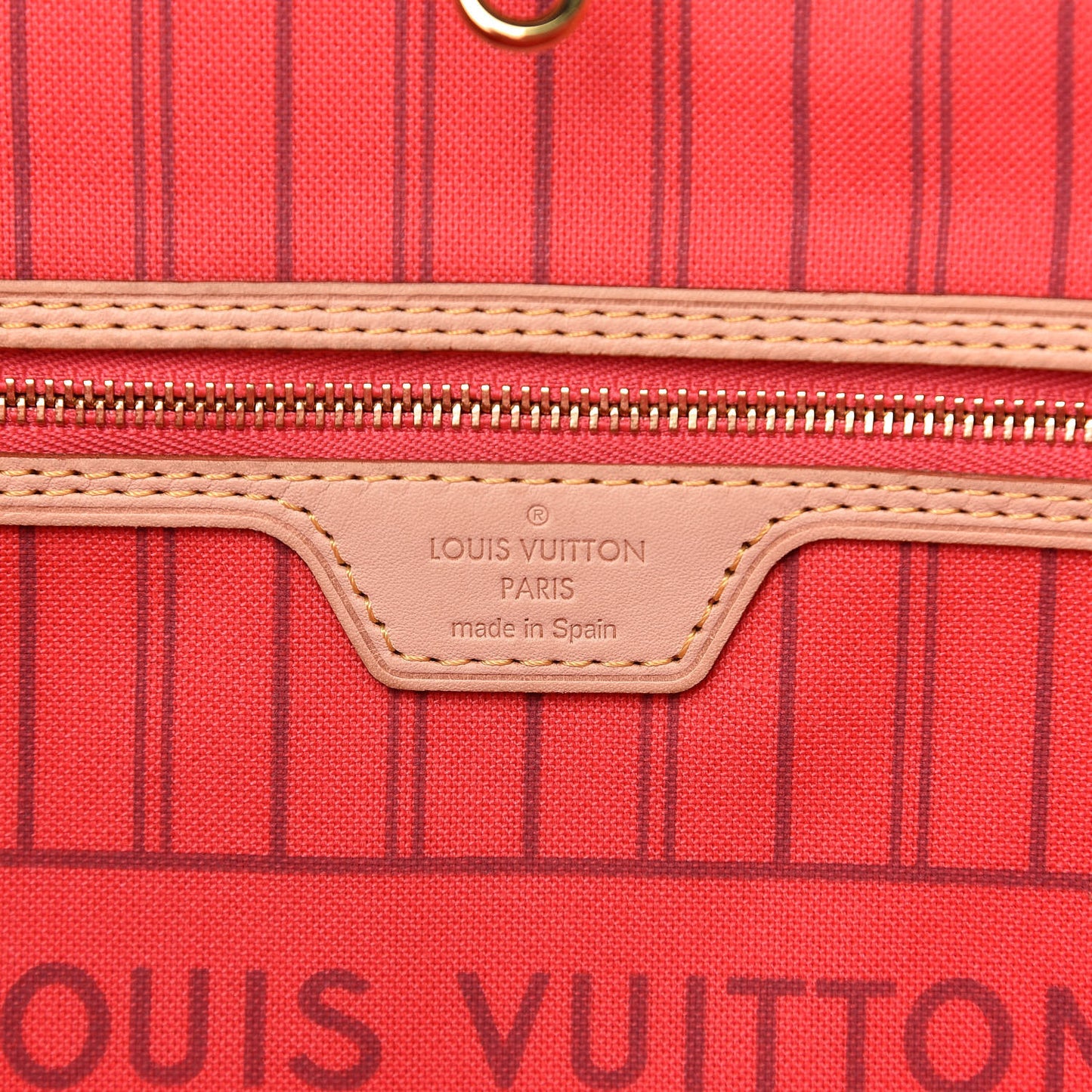 Monogram V Neverfull MM Grenade