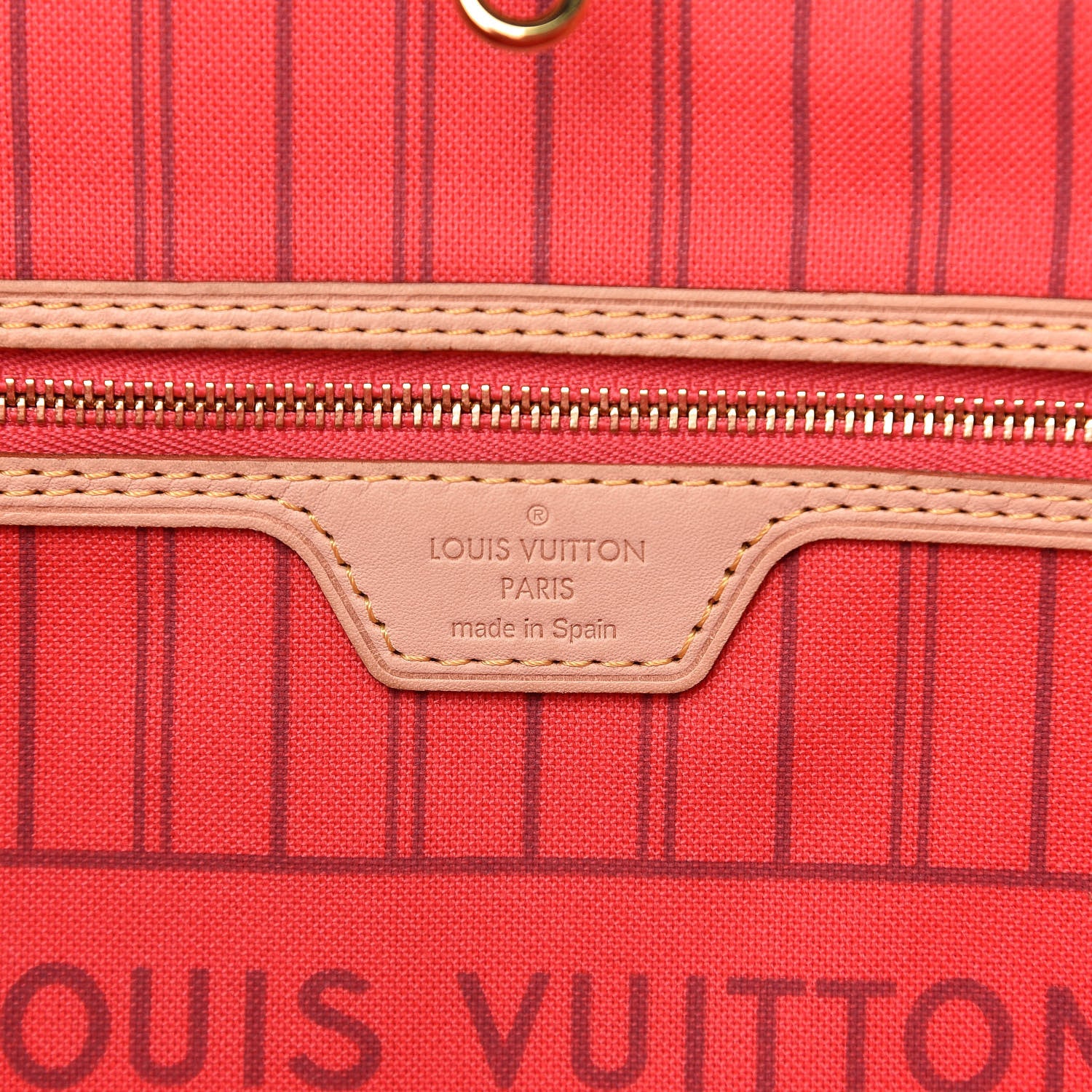 Louis Vuitton Monogram V Neverfull MM Grenade 6 of 9