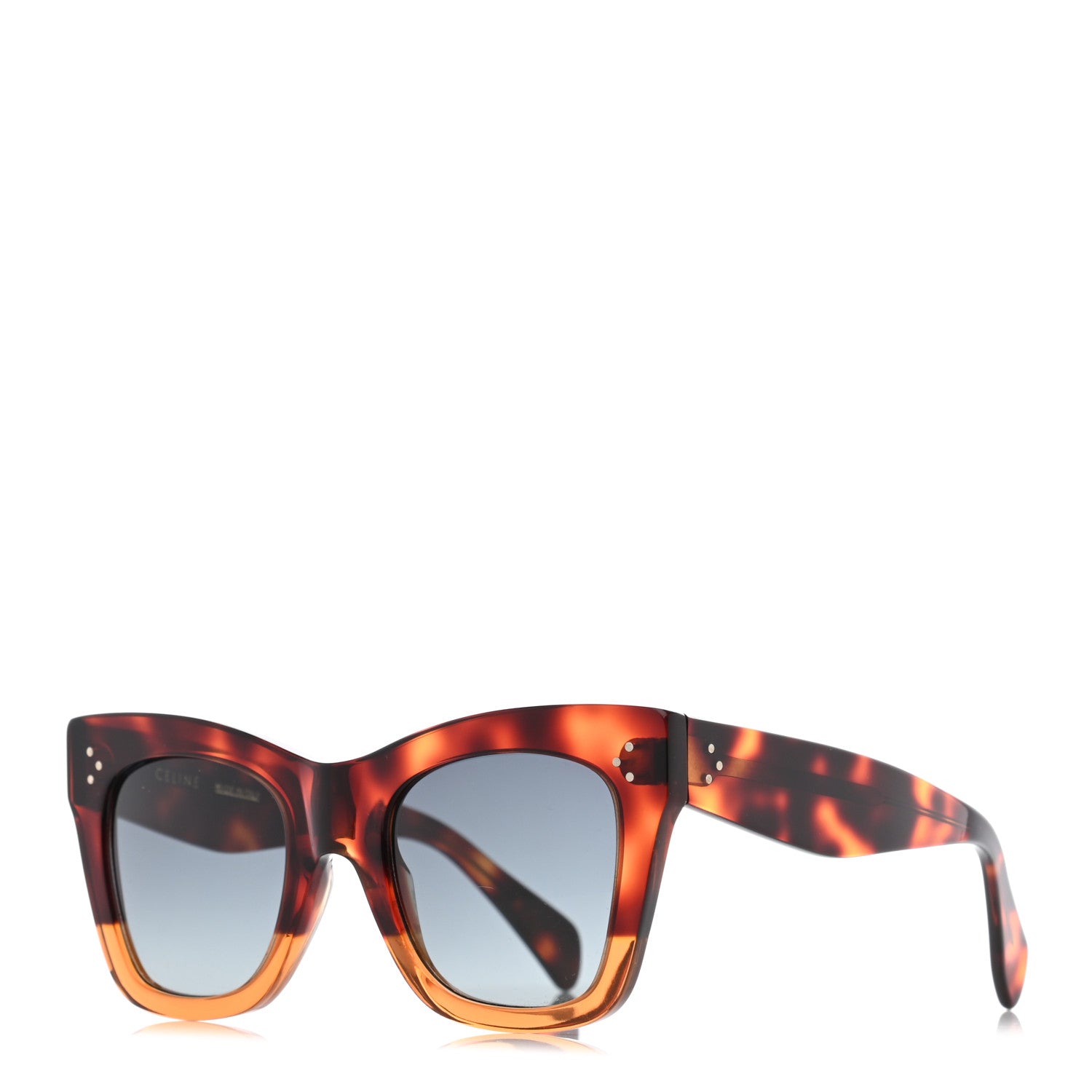 Celine Catherine Sunglasses CL 41090/S Tortoise 1 of 6