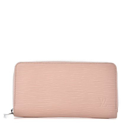 Louis Vuitton Epi Zippy Wallet Rose Ballerine 1 of 6