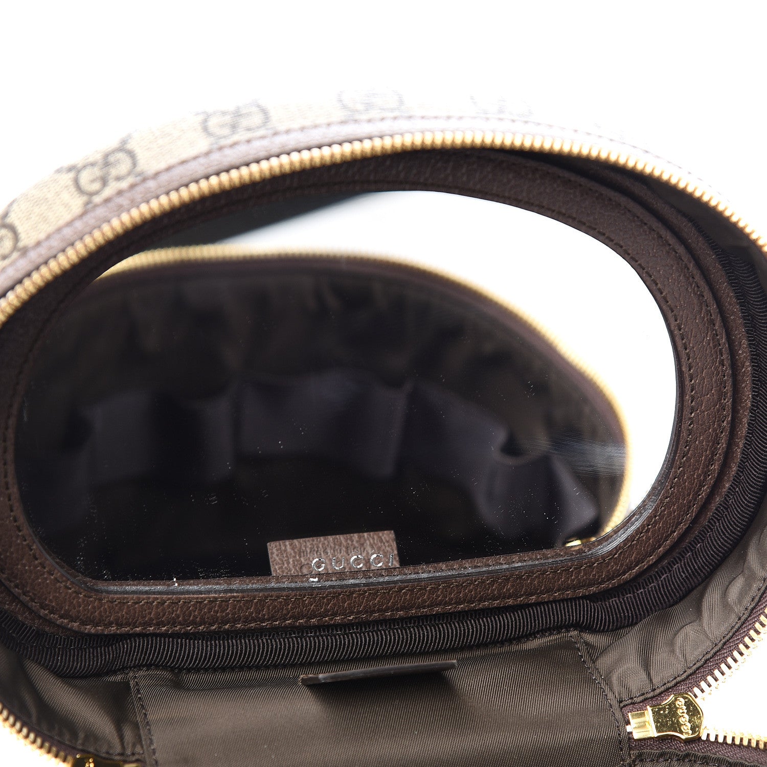 Gucci GG Supreme Monogram Ophidia Vanity Cosmetic Case 8 of 11