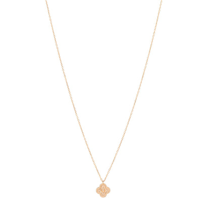 Van Cleef & Arpels 18K Rose Gold Sweet Alhambra Pendant Necklace 1 of 5
