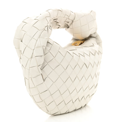 Bottega Veneta Patent Nappa Intrecciato Mini Jodie White 3 of 10