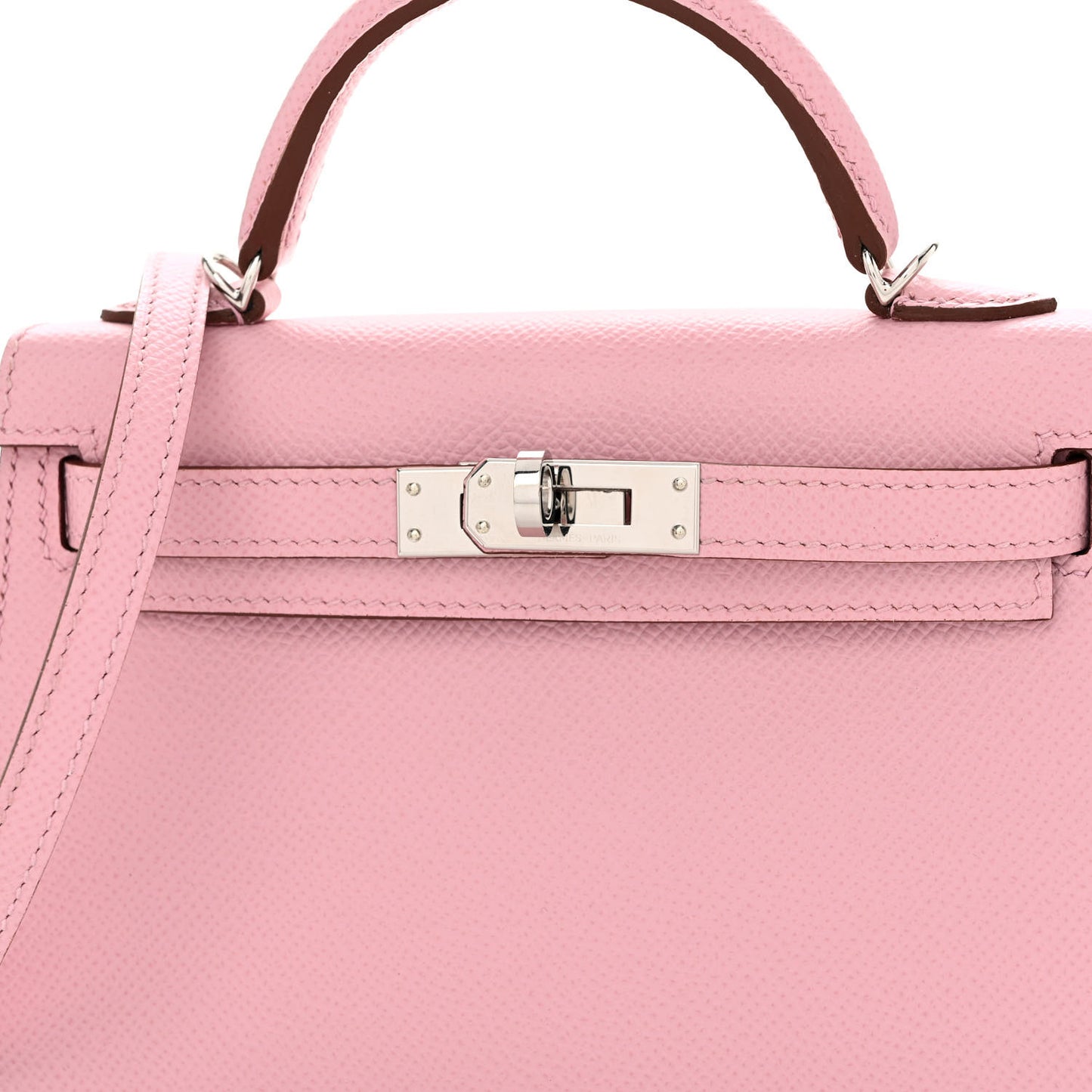 Epsom Mini Kelly Sellier 20 Mauve Sylvestre