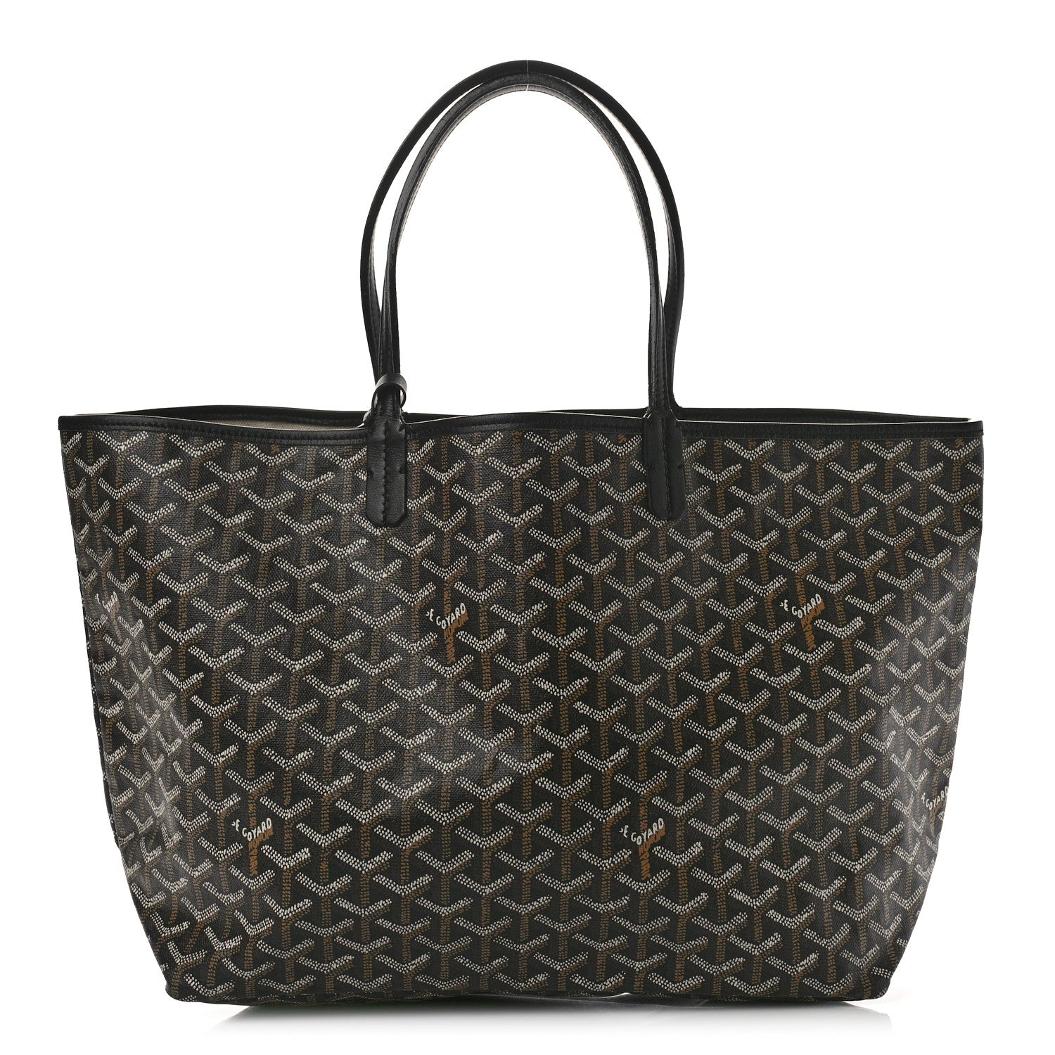 Goyard Goyardine Saint Louis PM Black 1 of 8
