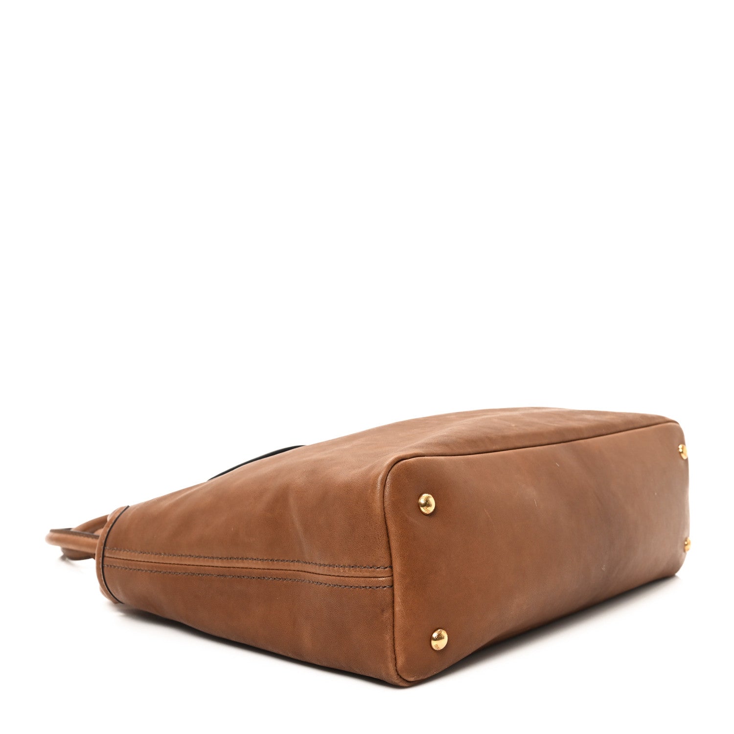 Miu Miu Nappa Medium Aventure Bag Rovere 6 of 10