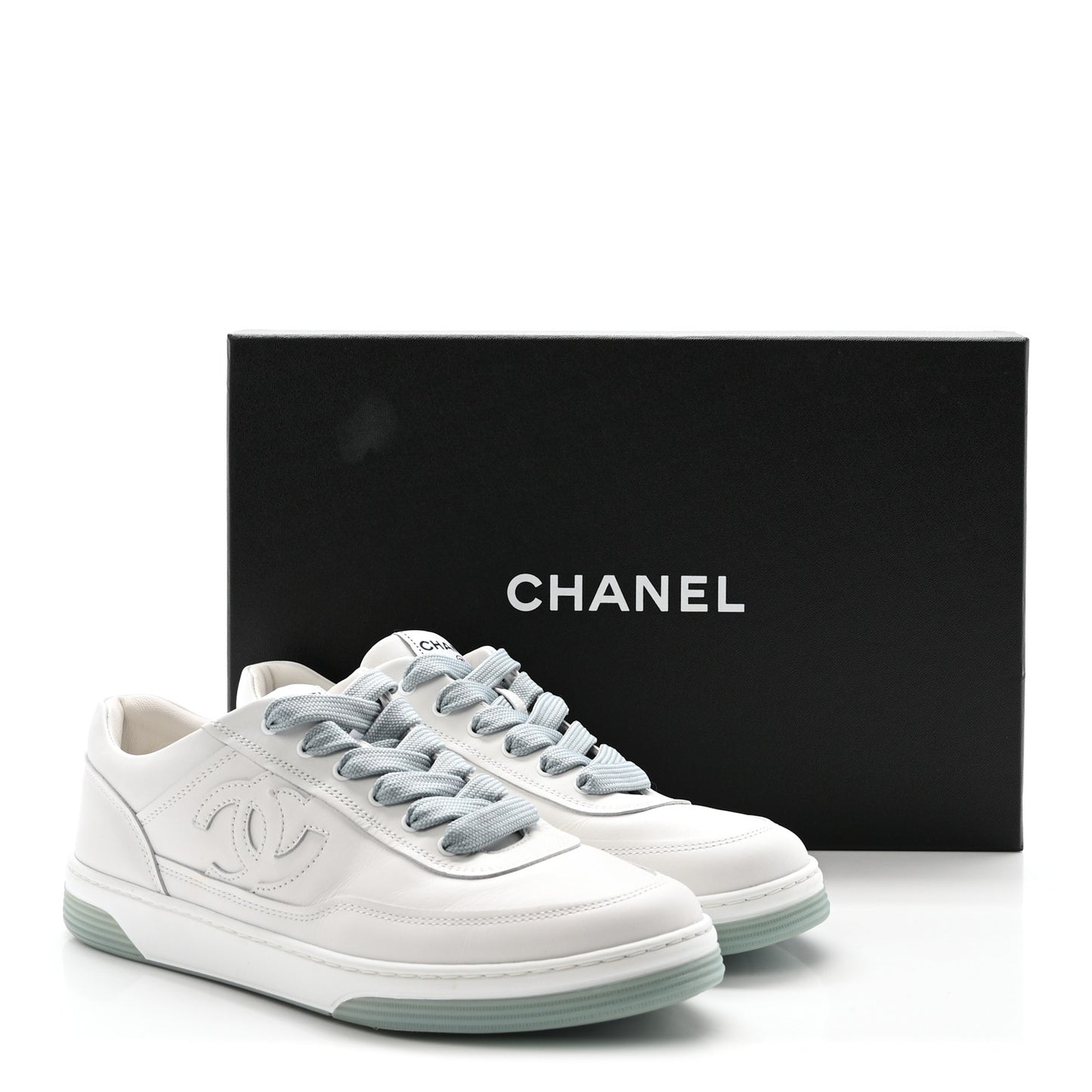 Kidskin Womens CC Sneakers 38.5 White