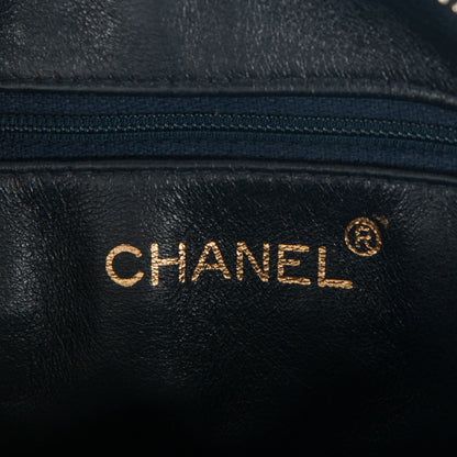 Chanel Caviar Quilted Flap Camera Case Navy 6 of 10