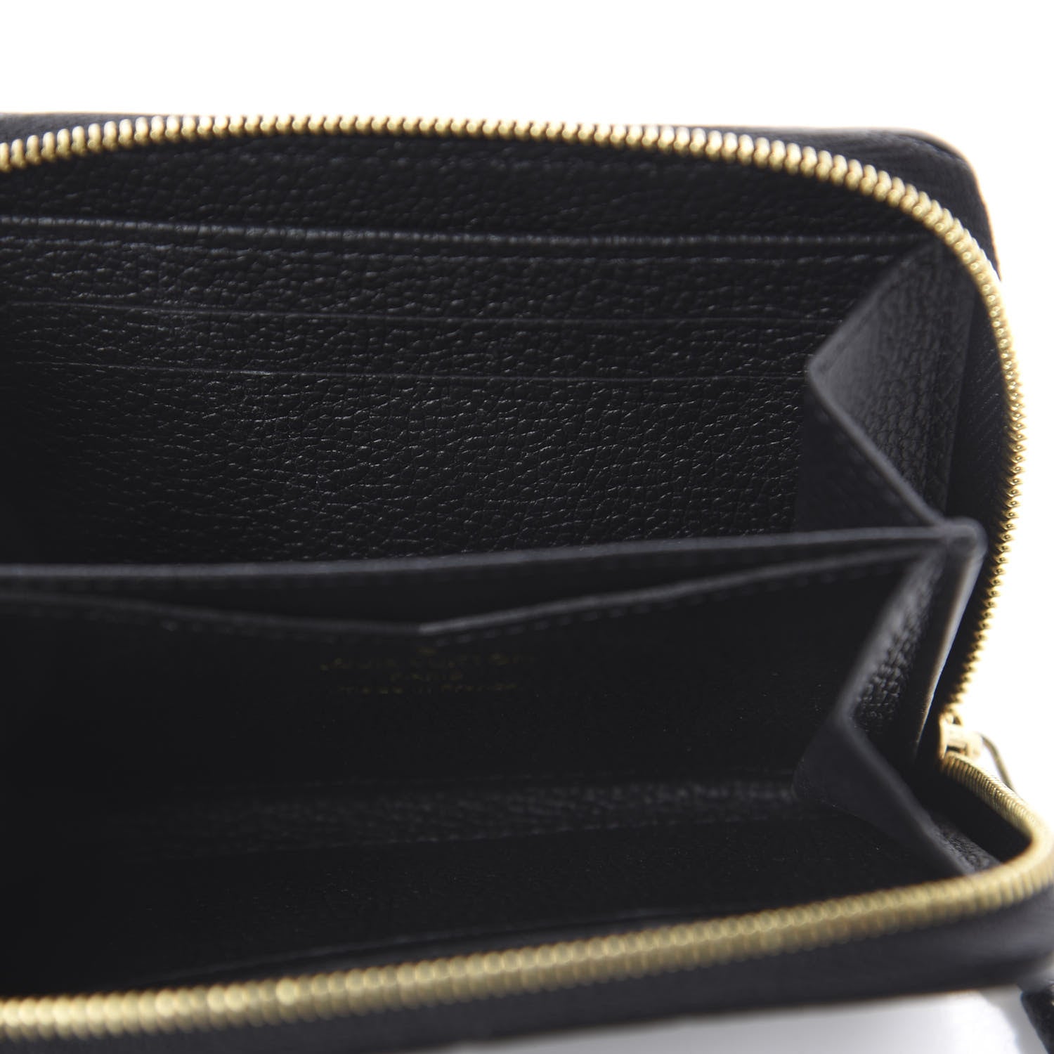Louis Vuitton Empreinte Zippy Coin Purse Black 5 of 5