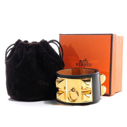Hermes Chamonix Collier de Chien CDC Bracelet Black Small 4 of 6