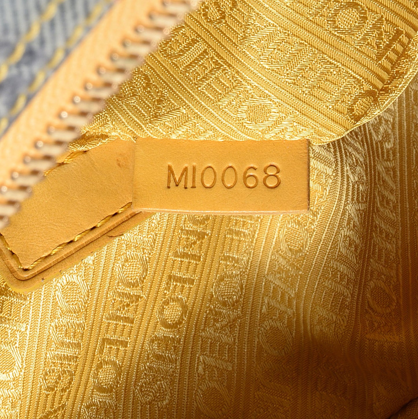 Monogram Pulp Defile Weekender PM Yellow