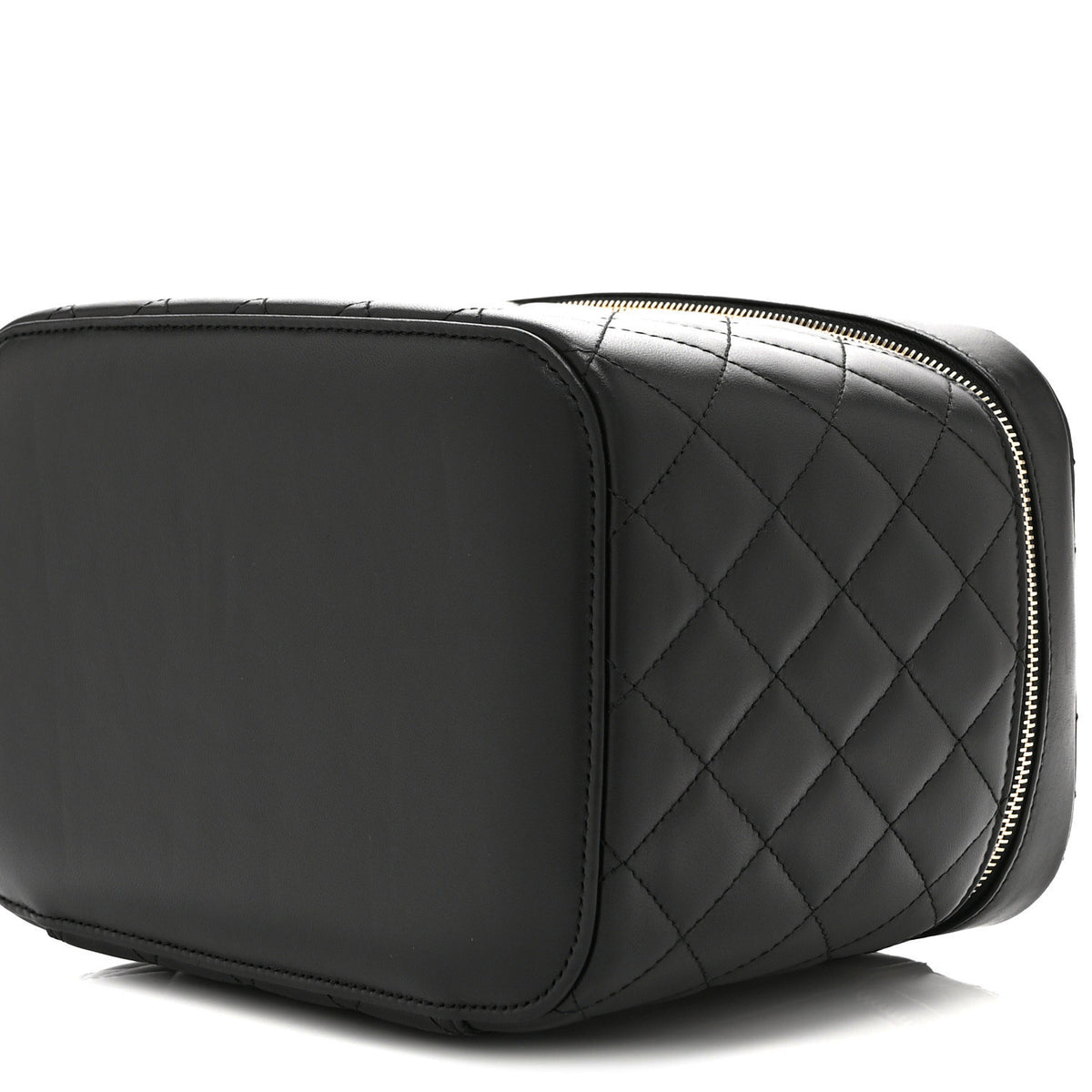 Chanel Lambskin Quilted Trendy CC Vanity Pouch Black 10 of 10